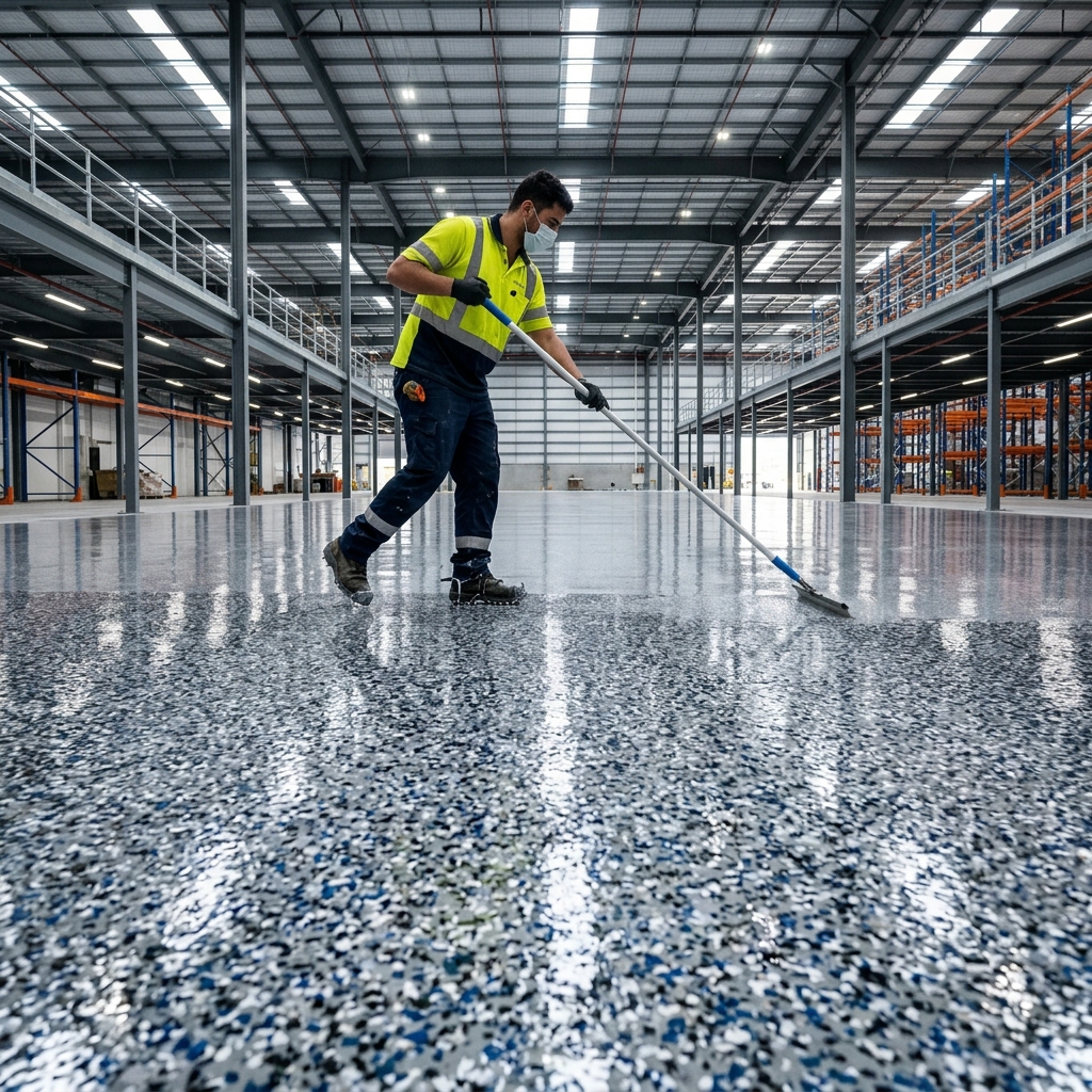 Floor Coating or Polished Concrete Final Finish