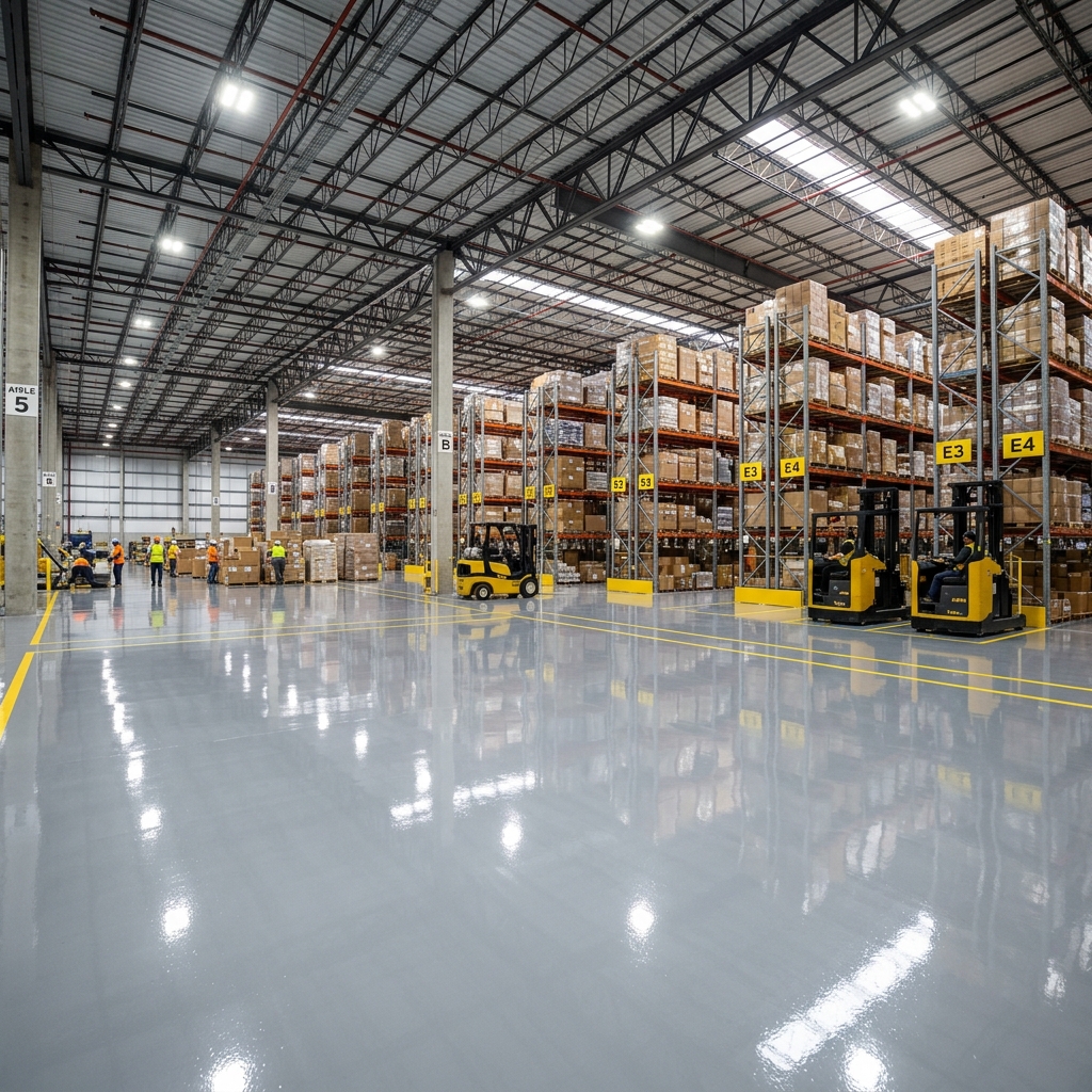 Warehouse Epoxy Floor Coating